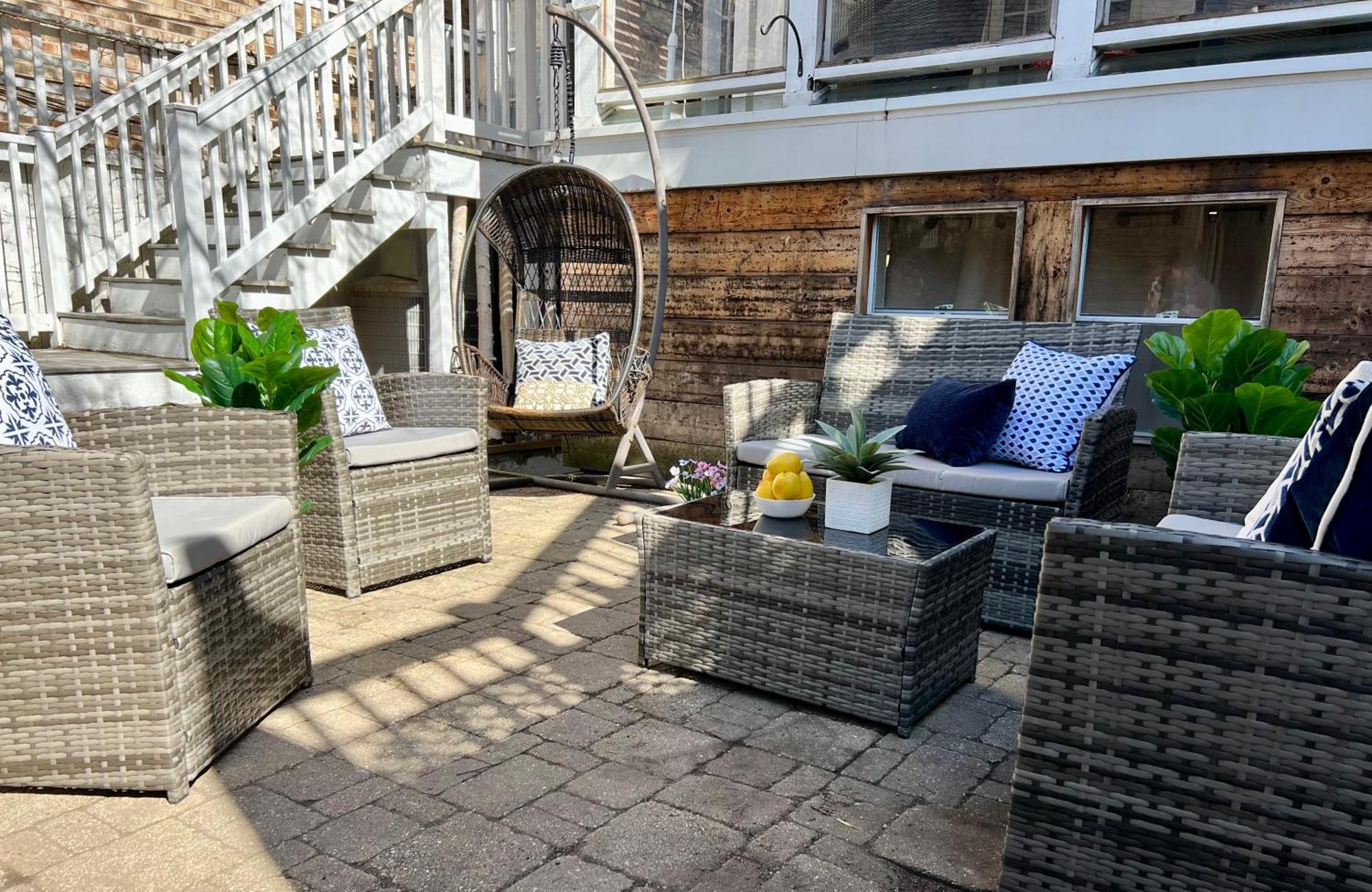 שיקגו 3 Bedroom Spacious Home In Ideal Location W Free Parking Back Yard Pets Welcome מראה חיצוני תמונה